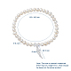 Natürliche Süßwasserperlen Perlen Stretch Armbänder BJEW-JB04863-7