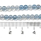 Natural Aquamarine Beads Strands G-A097-B13-05-4