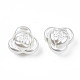 Perles d'imitation perles en plastique ABS KY-S163-442-4