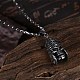316L Surgical Stainless Steel Pendant Necklaces NJEW-BB29808-4