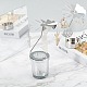 熱回転キャンドルホルダー  回転キャンドルホルダー  クリスマス結婚式の家の装飾ギフト用  プラチナ＆ステンレス鋼色  71x2.5~79.5x0.4~67.5mm  穴：2mm  内径：39~50.5mm  7pc AJEW-WH0152-19P-4