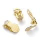 Brass Clip-on Earring Findings KK-O131-05-2
