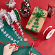 PH PandaHall 4 Rolls Christmas Ribbon 1 Inch Snowflake Lace Non-Woven Fabrics Trim Ribbon Applique Decals for Xmas Celebration Scrapbook Sewing Wedding Wedding Birthday Wrapping 22Yard OCOR-PH0002-22-4