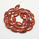 Natural Fire Crackle Agate Beads Strands G-G250-8x16mm-01-2