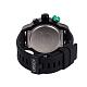 ファッションプラスチックメンズ電子腕時計  グリーン  270x22mm WACH-I005-01C-4