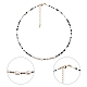 2pcs 2 styles ensembles de colliers de perles de graines de verre NJEW-SZ0001-38-4