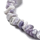 Brins de perles turquoise violet naturel G-M205-84-3