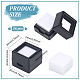 Кубические пластиковые коробки для хранения бриллиантов CON-WH0095-49C-2