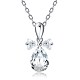 925 Sterling Silver Pendant Necklaces NJEW-BB30765-8