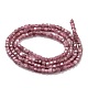 Natürliche rosa Turmalin Perlen Stränge G-H266-10-3