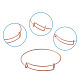 Fabbricazione regolabile del braccialetto del ferro BJEW-TA0003-02-4