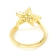 Прозрачное кольцо-манжета со звездой из кубического циркония для женщин ZIRC-P096-12G-3