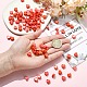 120pcs 4 Arten handgemachte Polymer-Ton-Perlen&nbsp;CLAY-YW0002-66-5