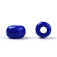 ガラスシードビーズ  不透明な色の種  DIYジュエリー作成用の小さなクラフトビーズ  ラウンド  ブルー  2mm  穴：1mm  約30000個/ポンド SEED-A010-2mm-48-5