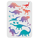 FINGERINSPIRE Dinosaurs Stencils Template 8.3x11.7inch Plastic Tyrannosaurus Drawing Painting Stencils Rectangle Prints Pattern Reusable Stencils for Painting on Wood DIY-WH0202-141-1