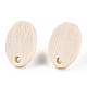 Risultati di orecchini a bottone in legno di frassino EJEW-N017-011-01-2