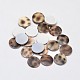 Plats cabochons shell rondes BSHE-O008-C-02-1