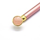 Электрические массажные палочки из натурального розового кварца G-E515-13F-2