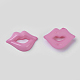 Acrylic Lip Shaped Cabochons X-BUTT-E024-B-08-2