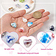 Cheriswelry 24pcs 12 couleurs perles au chalumeau faites à la main LAMP-CW0001-03-5