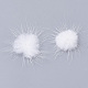 Decorazione palla di pelliccia di visone sintetico X-FIND-S267-4cm-15-2
