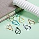 7 Colors Stainless Steel Paper Clips TOOL-SZ0001-01-4
