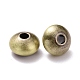 Perles de laiton de style tibétain KK-P214-08BAB-3