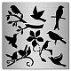 Creatcabin plantillas de metal para pájaros DIY-WH0238-055-1