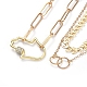 Double Layer Necklaces & Chain Necklaces Sets NJEW-JN02764-01-2