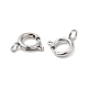 304 Stainless Steel Spring Ring Clasps STAS-Q215-45P-01-2