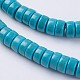 Chapelets de perles en turquoise synthétique G-E456-05A-3x6mm-3