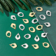 DICOSMETIC 24Pcs 4 Style Stainless Steel Charms STAS-DC0008-63-4