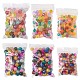 Transparent Frosted Glass Beads and Transparent Crackle Glass Beads CCG-CD0001-01-10
