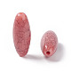 Perles acryliques opaques craquelées OACR-C006-34-2
