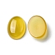 Cabochons en agate jaune naturelle G-A029-01-07-2