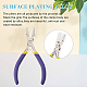 BENECREAT Double Nylon Jaw Pliers Jewelry Plier With Replacement Jaws PT-BC0002-13-2