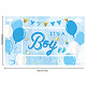 Polyester hängende Banner Kindergeburtstag AJEW-WH0190-013-2