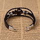 Imitation PU Leather Multi-strand Bracelets BJEW-O129-16B-2