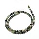 Natural Moss Agate Round Bead Strands G-P072-01-8mm-2
