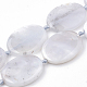 Calcédoine bleue naturelle chapelets de perles G-T105-15-1