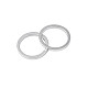 304 anello di congiunzione in acciaio inox STAS-T047-15E-2