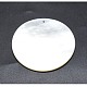 シェルペンダント  フラットラウンド  48~50x1.5~2mm  穴：1mm SSHEL-P015-19-3