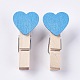Wooden Craft Pegs Clips WOOD-WH0005-B09-1