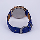 Relojes de pulsera de cuarzo de alta calidad de aleación unisex de cuero de la PU X-WACH-L035-25G-3