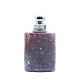 Colgantes de botella de perfume de ágata india natural BOTT-PW0001-069J-1