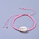 Adjustable Glass Seed Bead Braided Bead Bracelets BJEW-JB04281-2