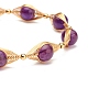 Ensemble de bracelets de perles de pierres précieuses naturelles pour hommes femmes BJEW-TA00012-10