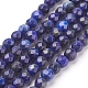 Filo di Perle lapis lazuli naturali  G-G059-4mm-1