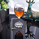 Unicraftale 316 anello per ciondoli in vetro di vino in acciaio inossidabile STAS-UN0015-83A-3