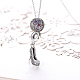 925 Sterling Silver Pendant Necklaces NJEW-BB18224-4
